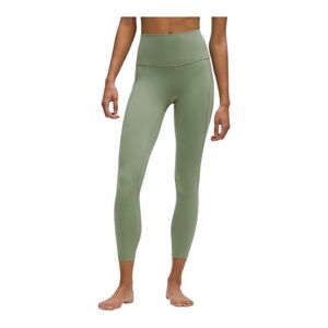 lululemon athletica High-Rise Sage Green 7/8 Leggings
